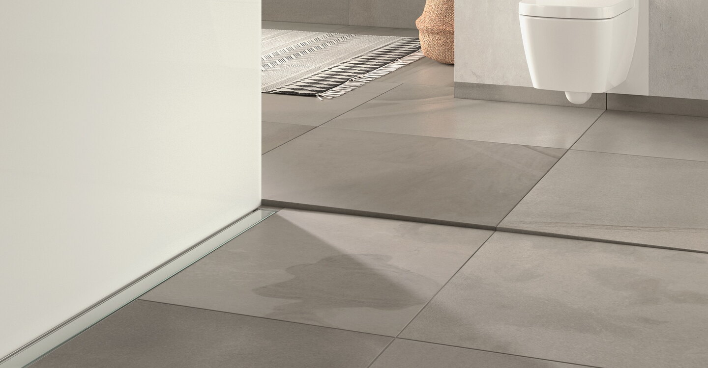 Duschrinne TECEdrainline – die vielseitige Abflussrinne | TECE