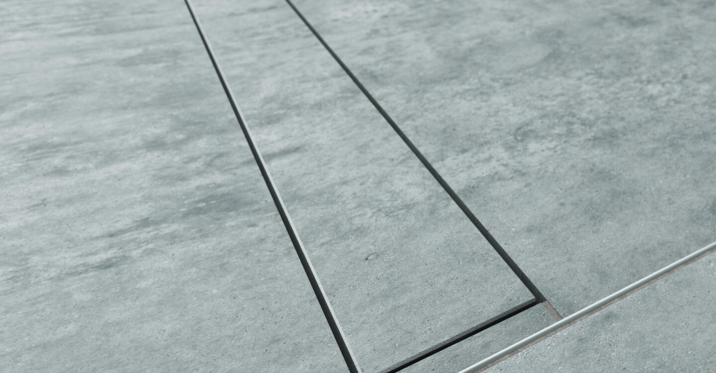 Duschrinne flach & edel | Abflussrinne TECEdrainline | TECE