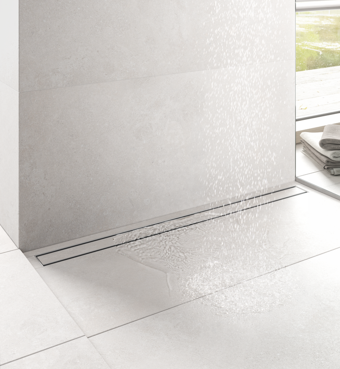 Shower Channel Tecedrainline, How To Install Shower Floor Tile Drain