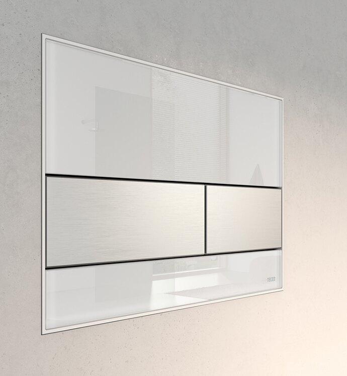 TECEsquare Glas weiß