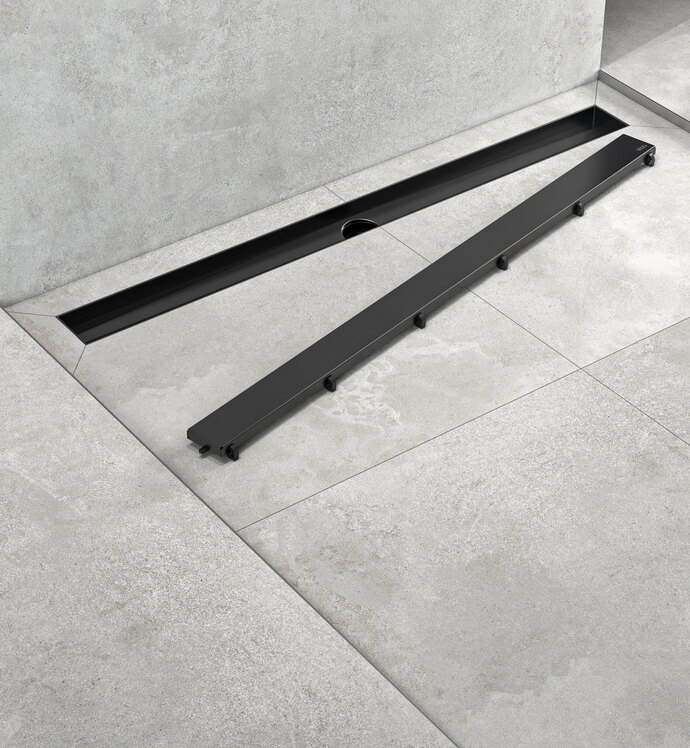 TECEdrainline Rinne schwarz