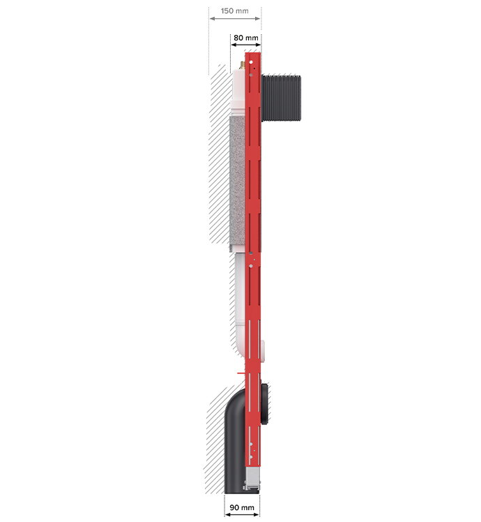 320er Modul Seitenansicht