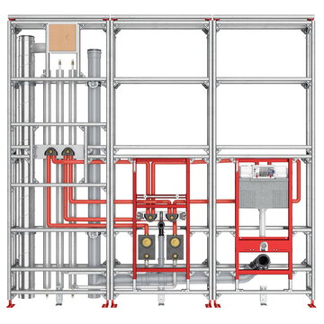 TECEsystem eröffnet Planern und Architekten die Vorteile modularer Vorfertigung für Sanitärwände