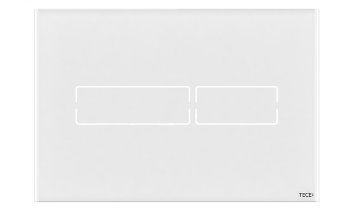 TECElux Mini - WC-Betätigungsplatte mit berührungsloser Auslösung - weiß