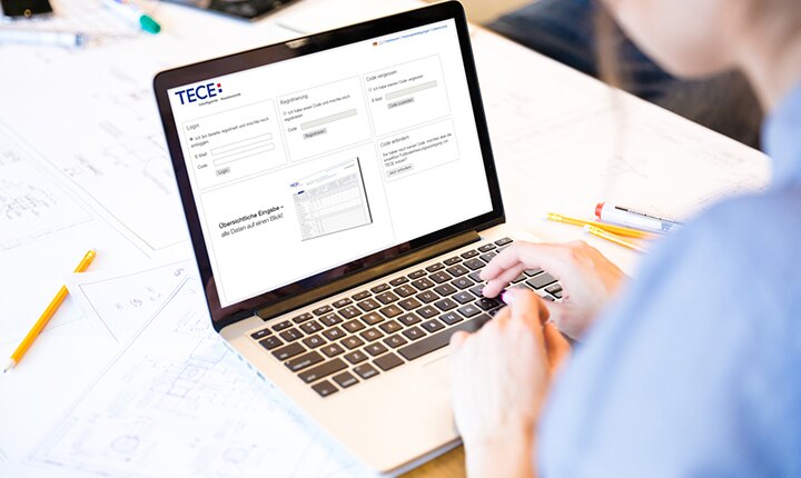 TECEfloor Schnellauslegung - TECEsmartfloor Software