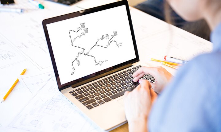 TECEflex Gas - Software - interface