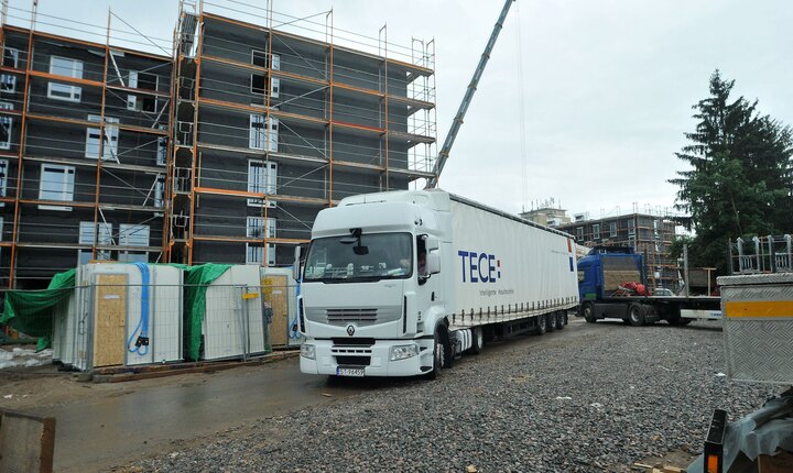 Projekt und Planung - TECE LKW 