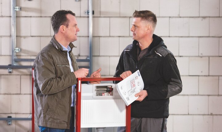 SERVICES Unterhaltung - TECE Vorwandsystem