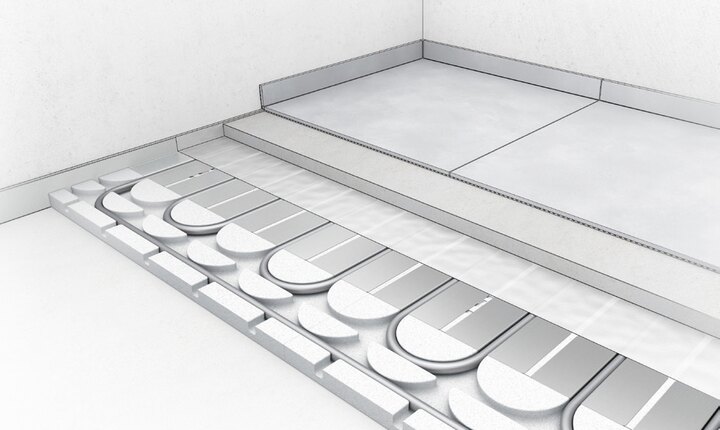 TECEfloor - Trockenbausystem 30/16 für Fußbodenheizung