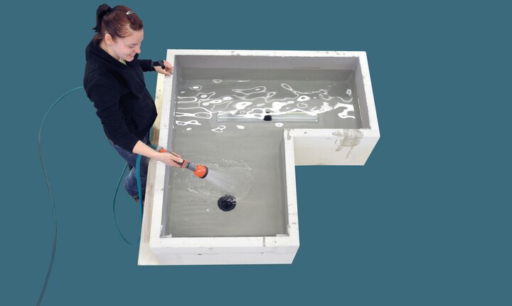 Seal System - Wasserprüfung