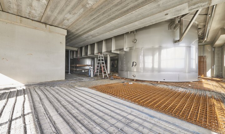 TECEfloor vloerverwarming duikopleidingscentrum BCO enkhuizen 4