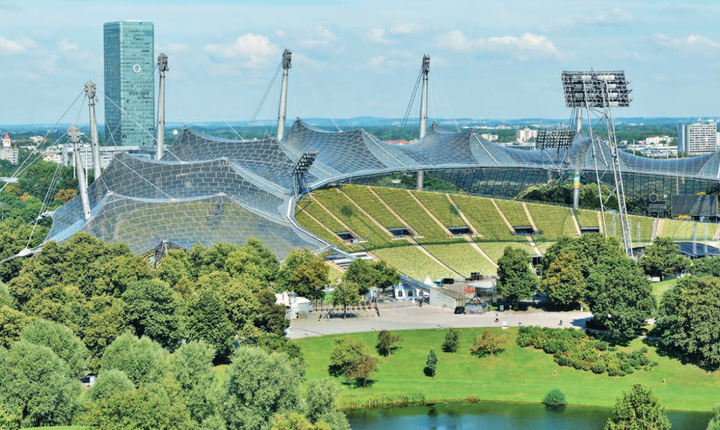 Fliegende Bauten - Münchner Olympiastadions