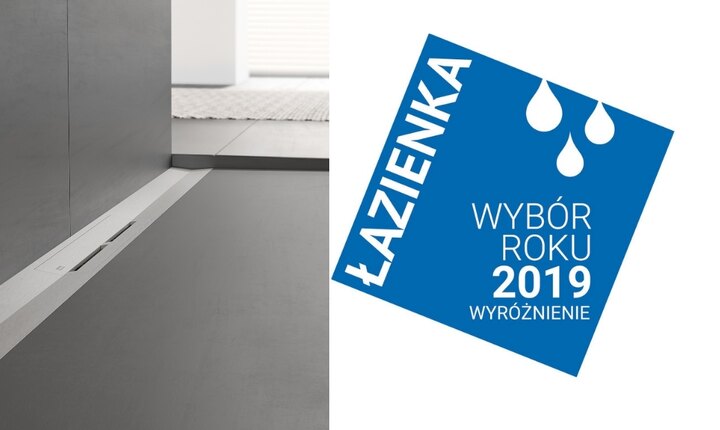 TECEdrainprofile wyróżniony w konkursie łazienkowym