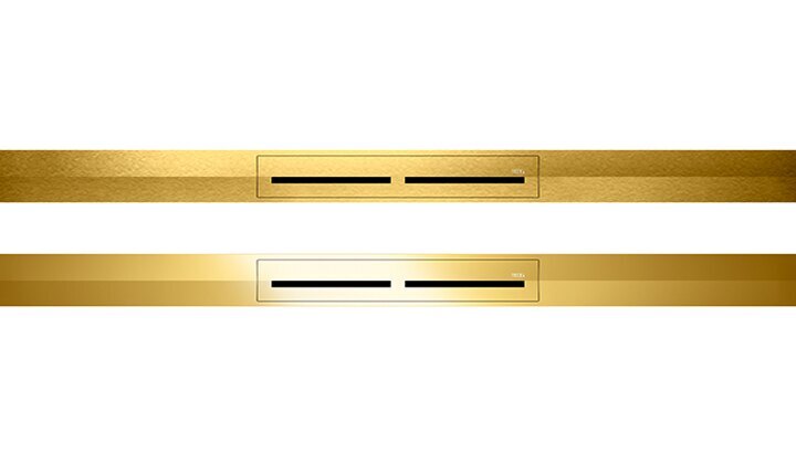 Duschrinne TECEdrainprofile PVD Gold-Optic