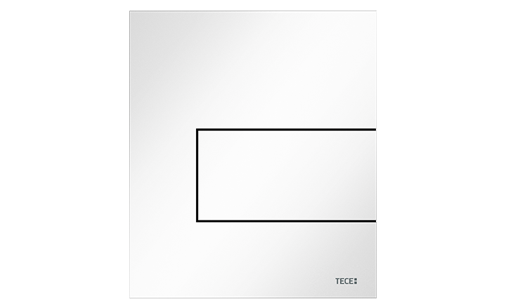 Urinal-Betaetigungsplatte TECEsquare Weiss