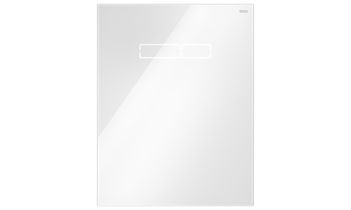 TECElux Betätigungsplatte "sen-Touch" weiß
