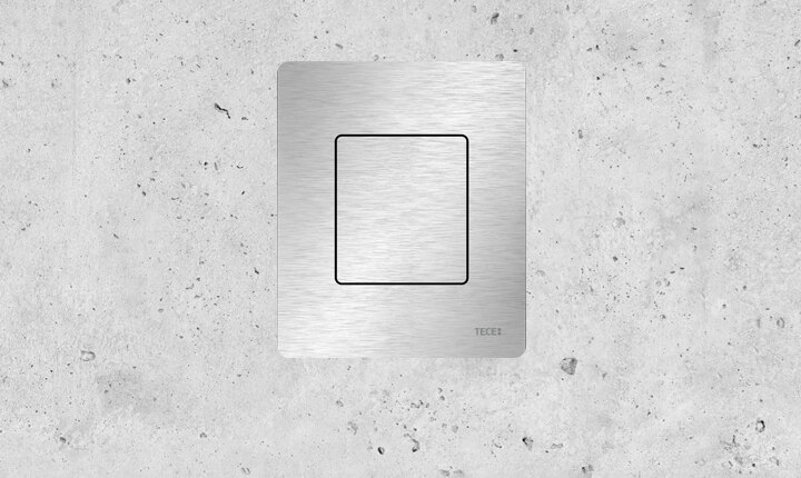 TECEsolid-Urinal ist besonders robust und prädestiniert für den halböffentlichen und öffentlichen Bereich