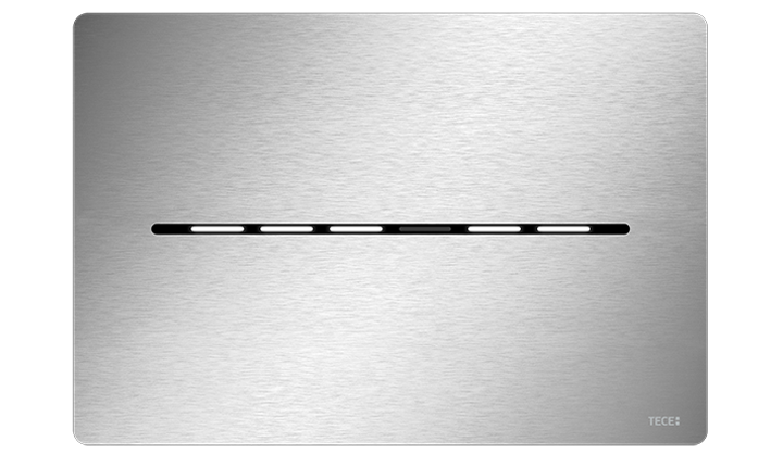 TECEsolid WC-Elektronik-Betätigungsplatte Edelstahl gebürstet