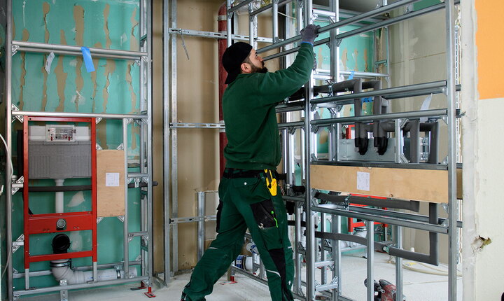 TECE Installationswand Brandschutz