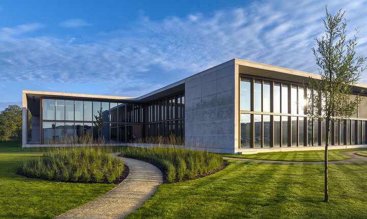 Das neue Hauptgebäude des TECE Campus in Emsdetten 