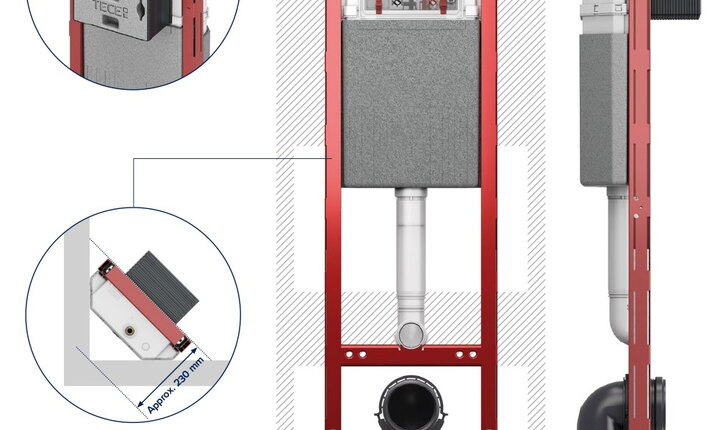 TECEbase s nádržkou Base 320