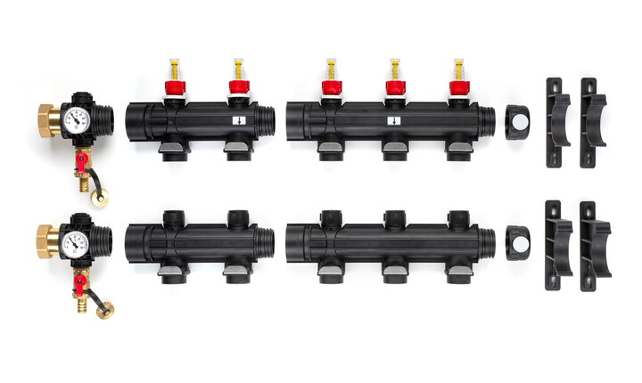 TECEfloor Industrieheizkreisverteiler