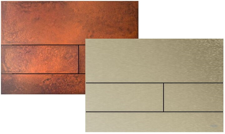 TECEsquare Rusted Steel und Nickel brushed