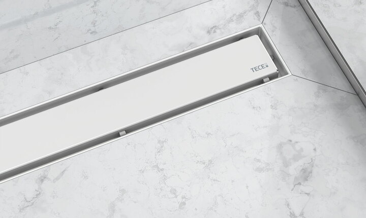 TECEdrainline matt white