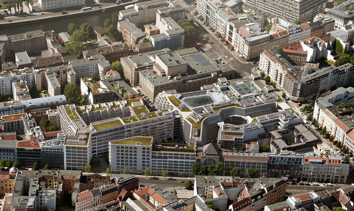 Luftbild Oranienburger Straße
