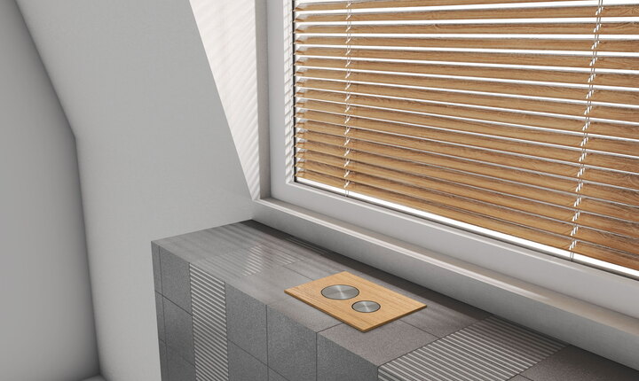 TECEloop Fensterbrüstung