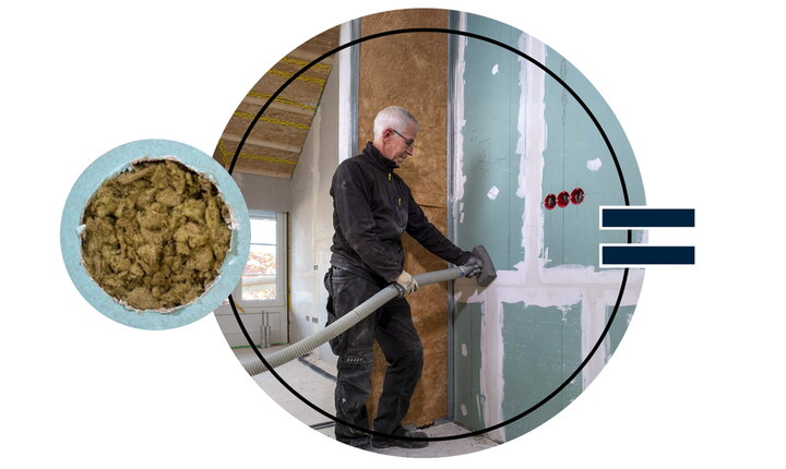 TECEsystem Pro Einblasdämmung