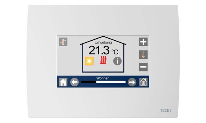 TECEfloor Zentraleinheit weiß