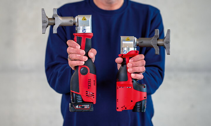 RazFaz compact pressverktyg för TECEflex