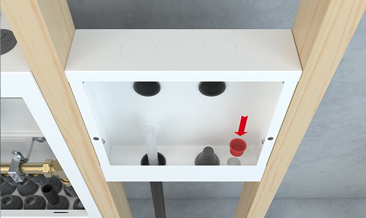 TECE Vattenutkastarskåp