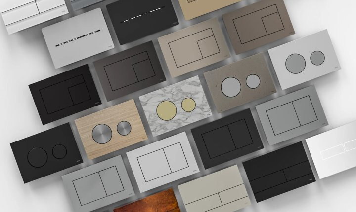 Betätigungsplatten Collage