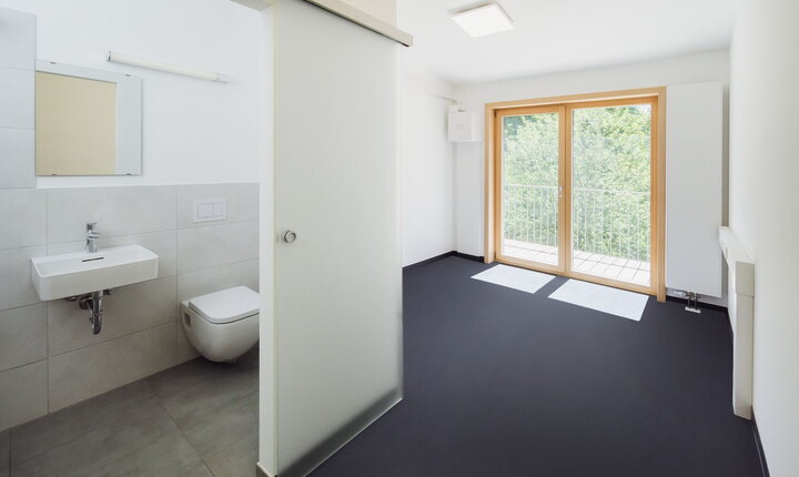Badezimmer fertig gebaut