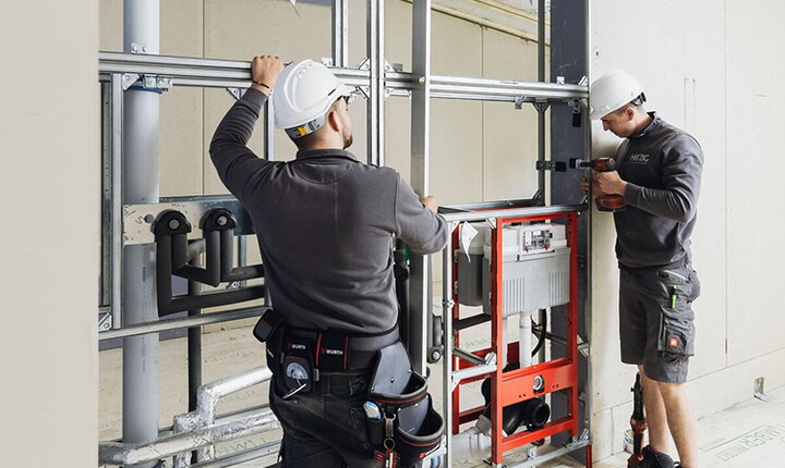 Installationswand TECE