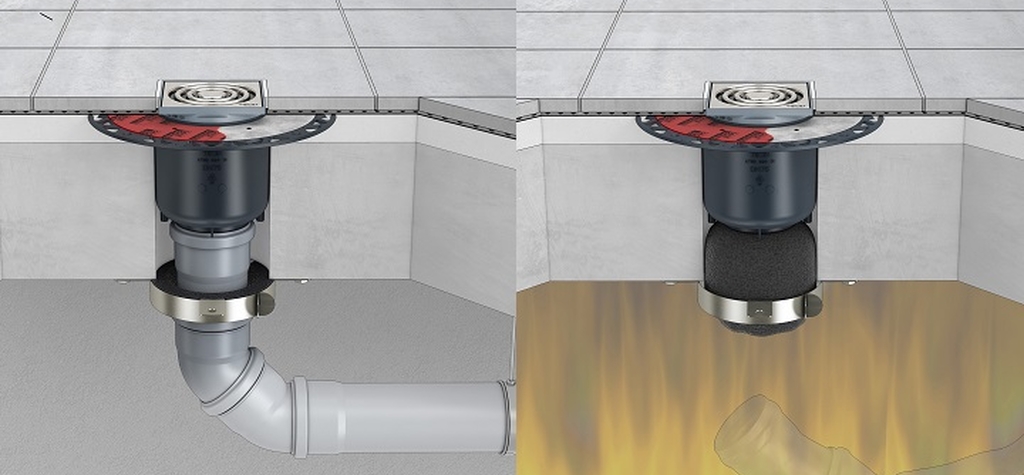 TECEdrainpoint S - FireStop