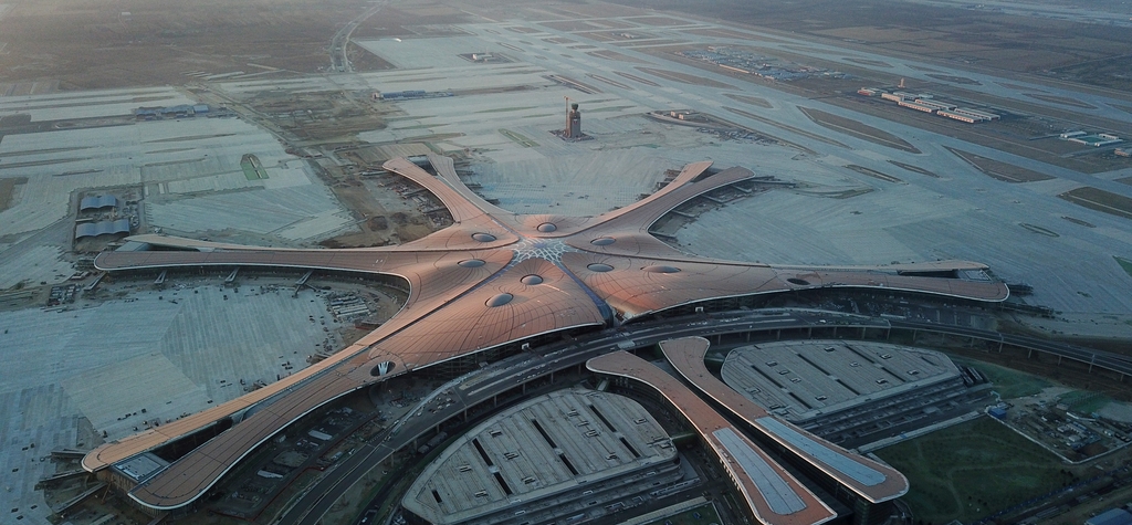 Picture from Beijing Airport from above