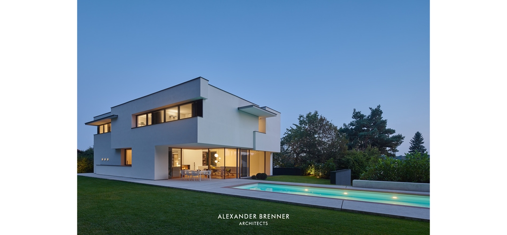 TECE Referenzen: Brenners ganzheitliche Entwürfe beginnen bei der Gartengestaltung und enden beim Lichtkonzept.  Foto: © Alexander Brenner Architects