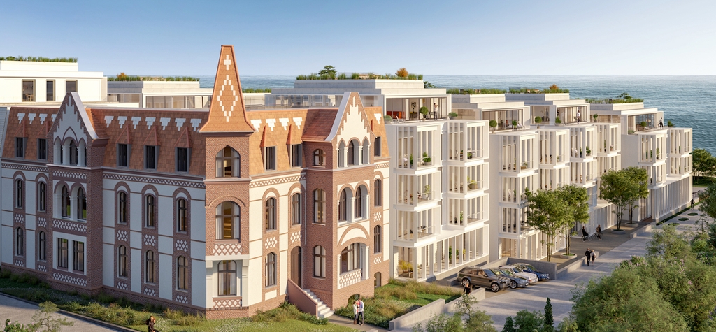 Das Seeheilbad Ahlbeck auf der Sonneninsel Usedom besticht seit jeher durch seine ausgedehnten Strände und klassizistische Architektur im Bäderstil. Das exklusive Apartmenthotel „the breeze“ der VELA Hotels AG bietet mit 163 Ferienapartments, Eigentumswohnungen und Penthäusern ein wahrhaft kaiserliches Wohnvergnügen direkt am Meer. 