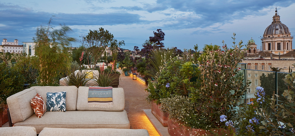 The Bulgari Hotel in Rome. Published in association with Sleepifier: Bulgari Rome - Sleepifier