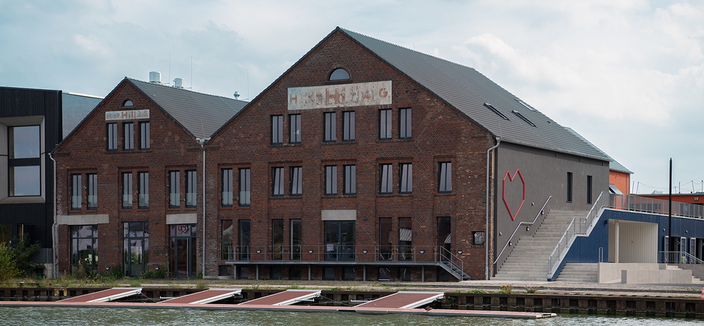Außenansicht Hill-Speicher