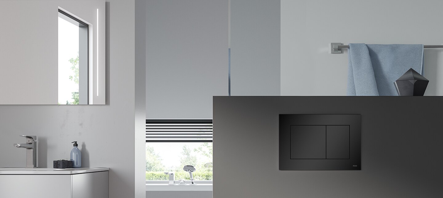 TECEnow – edle & preiswerte WC-Betätigungsplatte | TECE