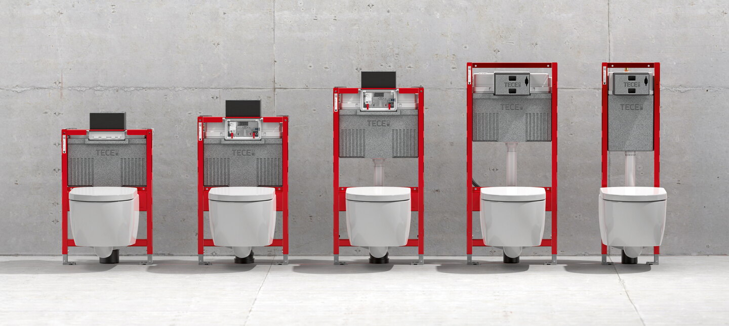 TECEprofil WC-fixturer