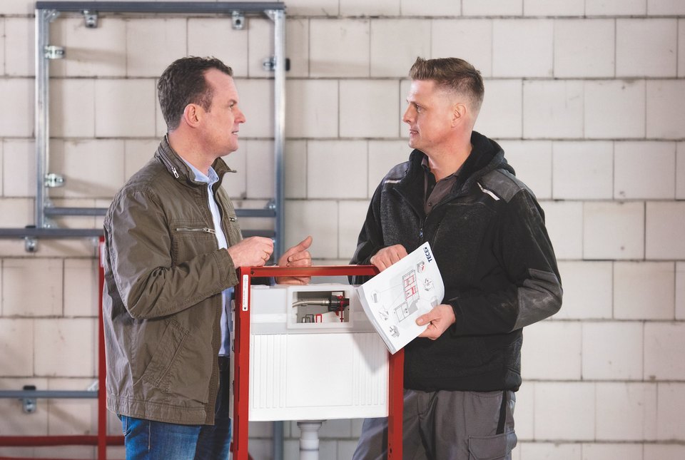 SERVICES Unterhaltung - TECE Vorwandsystem