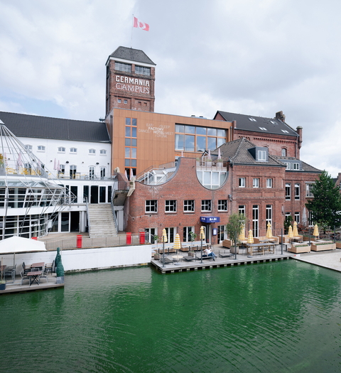 Germania Campus Münster Außenansicht