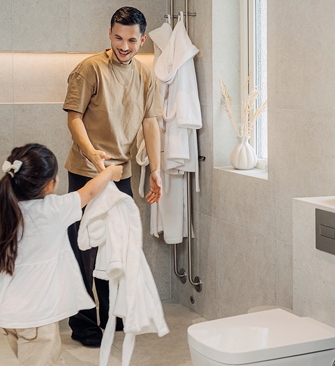 Paul Reys badrumsrenovering med TECE