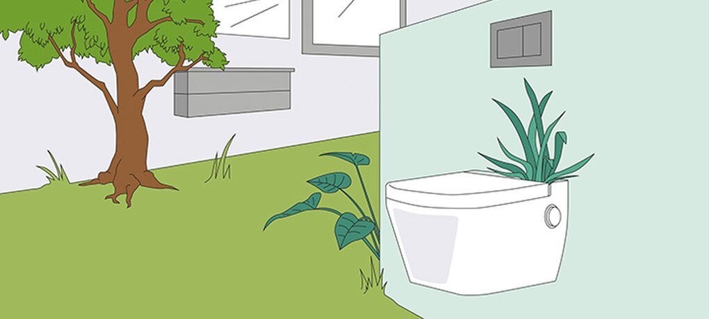 Nachhaltiges Badezimmer