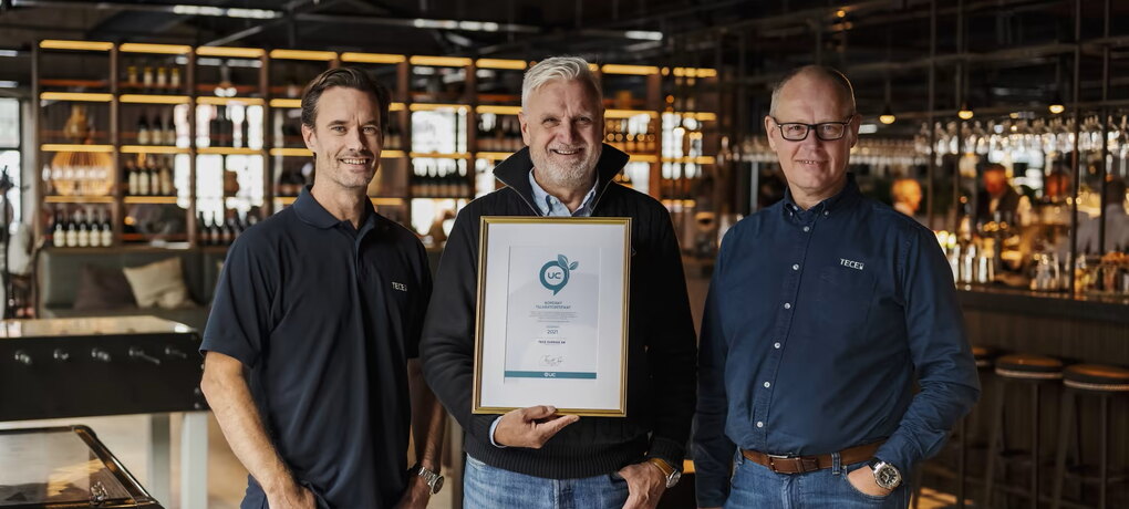 TECE Schweden erhält UC Growth Certificate